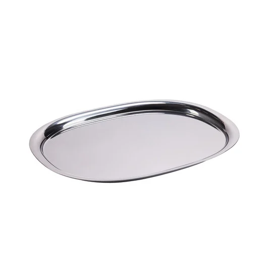 Bandeja Superellipse, 24 cm x 32 cm, acero inoxidable - Piet Hein