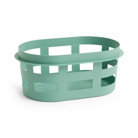 Cesta de almacenamiento Basket verde, plástico, longitud 57 cm - HAY