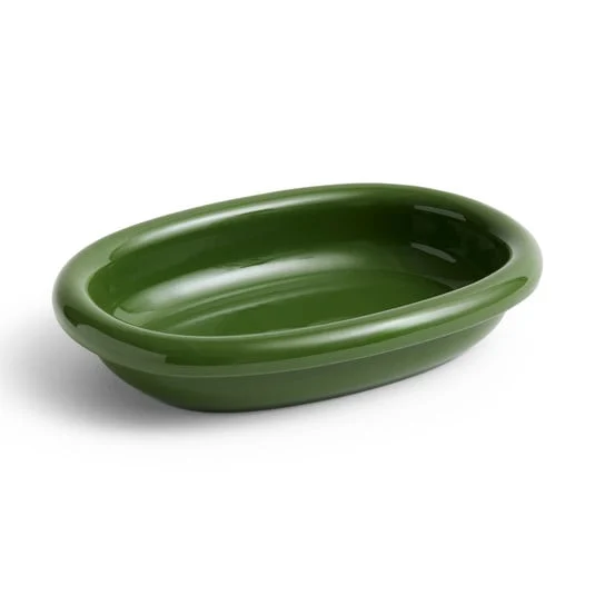 Cuenco Barro, verde, 28 x 20 cm, terracota - HAY