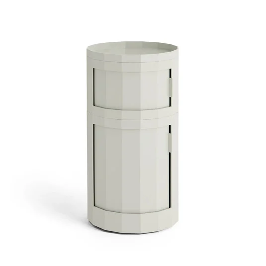 Armario auxiliar Facet Cabinet 110, gris, ABS - HAY