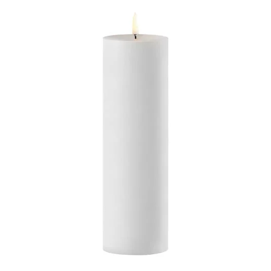 Vela LED para exteriores PILLAR Maxi, 40 cm de altura, IPX5 - Uyuni Lighting