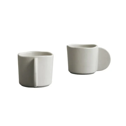 Taza Native, 8 cm, juego de 2, blanco - 101 Copenhagen