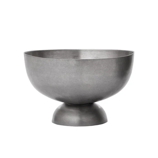Copa enfriadora de champán TUMBLED, acero inoxidable, Ø 38 cm - ferm LIVING