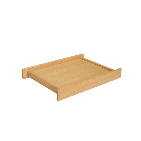 Bandeja Less de roble claro, 42 cm de largo - Hübsch