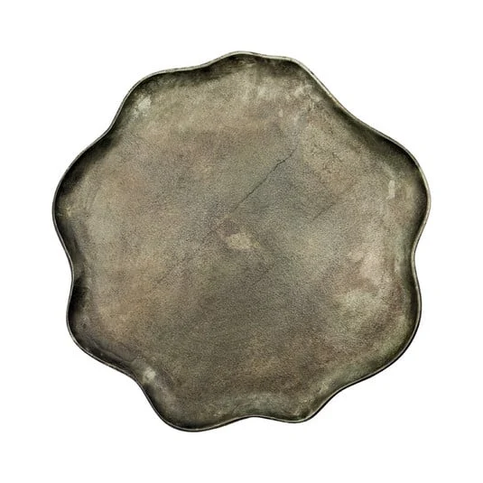 Bandeja HDTalas, metal bruñido, Ø 50 cm - House Doctor