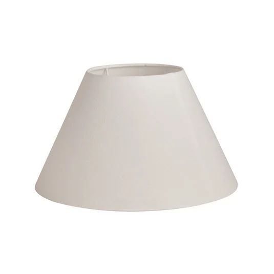 Pantalla de lámpara Basic Wide, blanca, Ø 30 cm - Watt & Veke