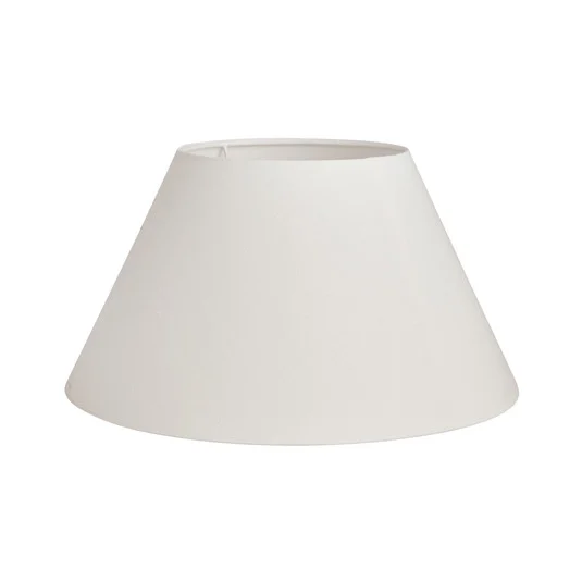 Pantalla de lámpara Basic Wide, blanca, Ø 40 cm - Watt & Veke