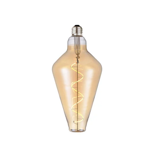 Bombilla LED Colors Cone, casquillo E27, color ámbar, 2.000 K, 2 W - Halo Design