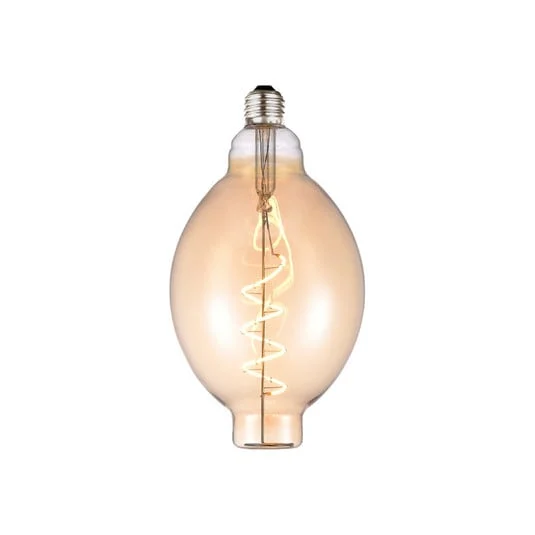Bombilla LED Colors Bubbles, casquillo E27, color ámbar, 2.000 K, 2 W - Halo