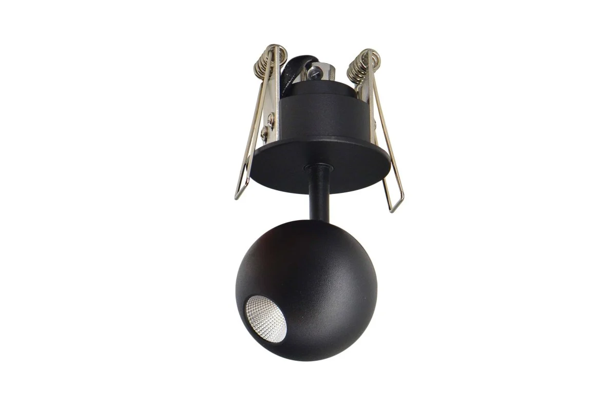 Aplique LED empotrable mini orientable 5W "LUNA"