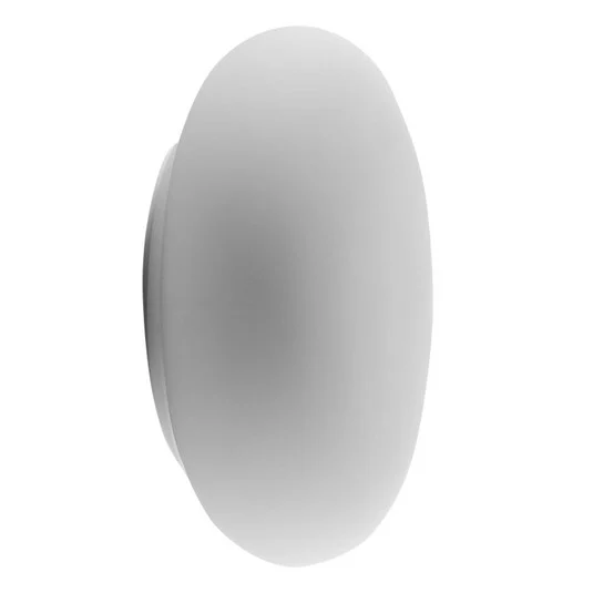 Aplique de pared Artemide Itka de cristal IP65 Ø 50 cm