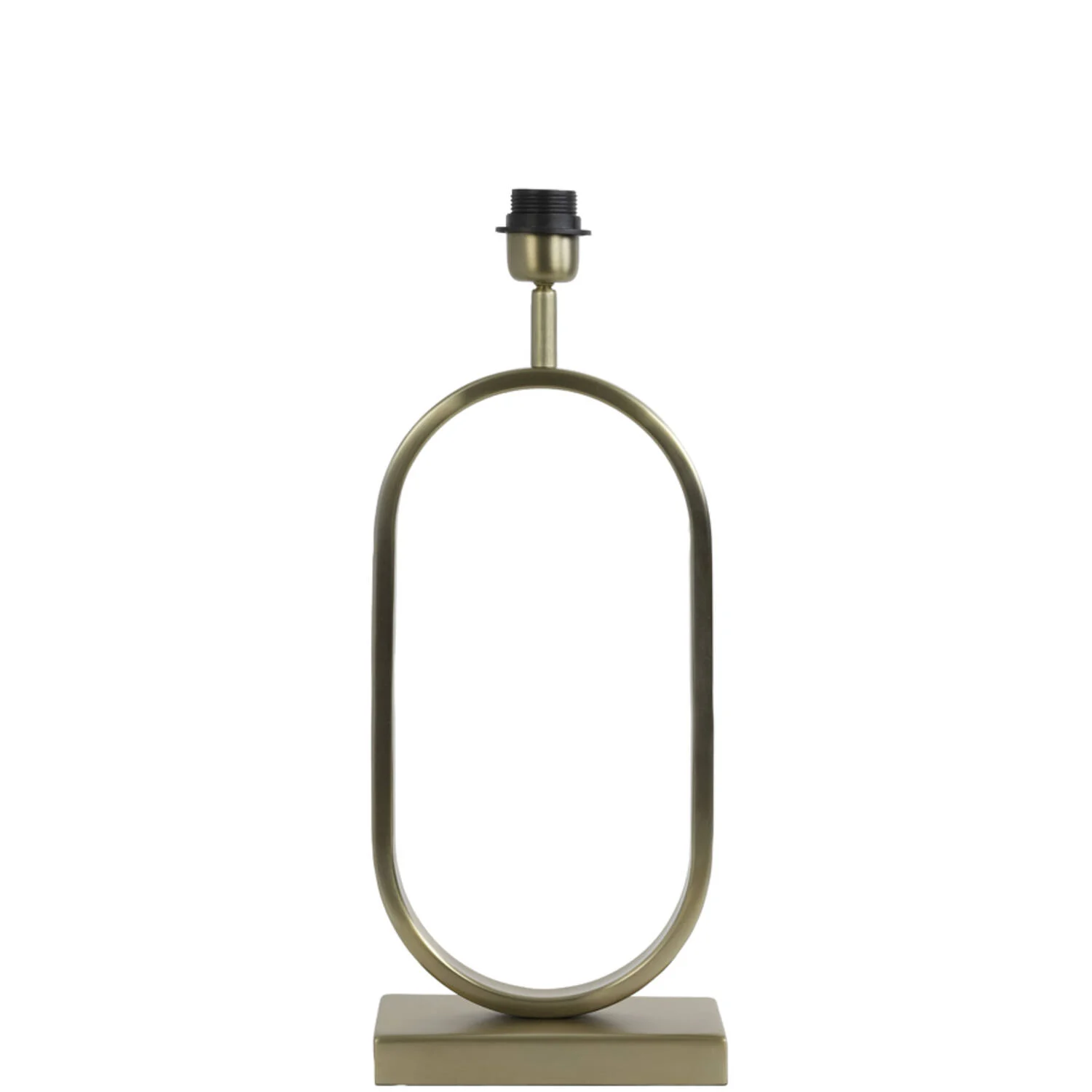 Base de lámpara dorada ovalada Light & Living Jamiri