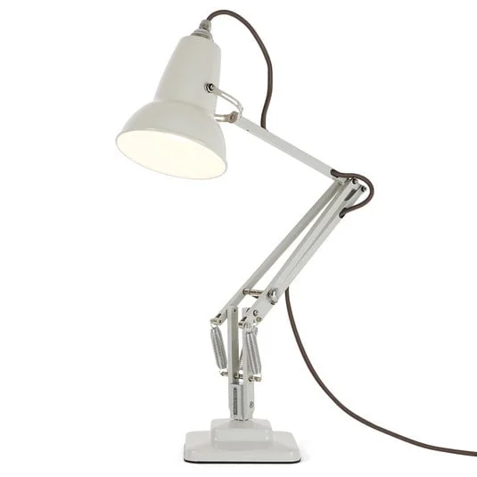 lámpara de mesa LED Anglepoise Original 1227 Mini, blanca