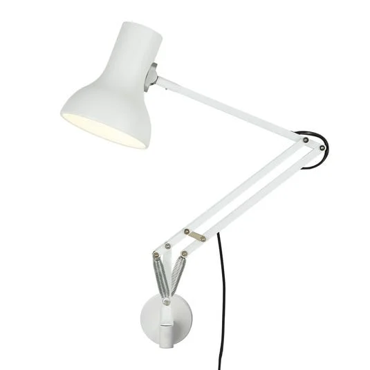 Lámpara de pared LED Anglepoise Type 75 Mini, blanco alpino