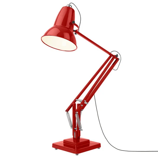 Lámpara de pie Anglepoise Original 1227 Giant, roja