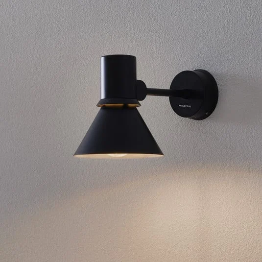 Aplique de pared Anglepoise Type 80 W1, negro mate
