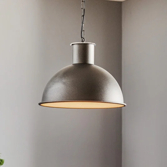 Lámpara colgante Emoti, 1 luz, antracita