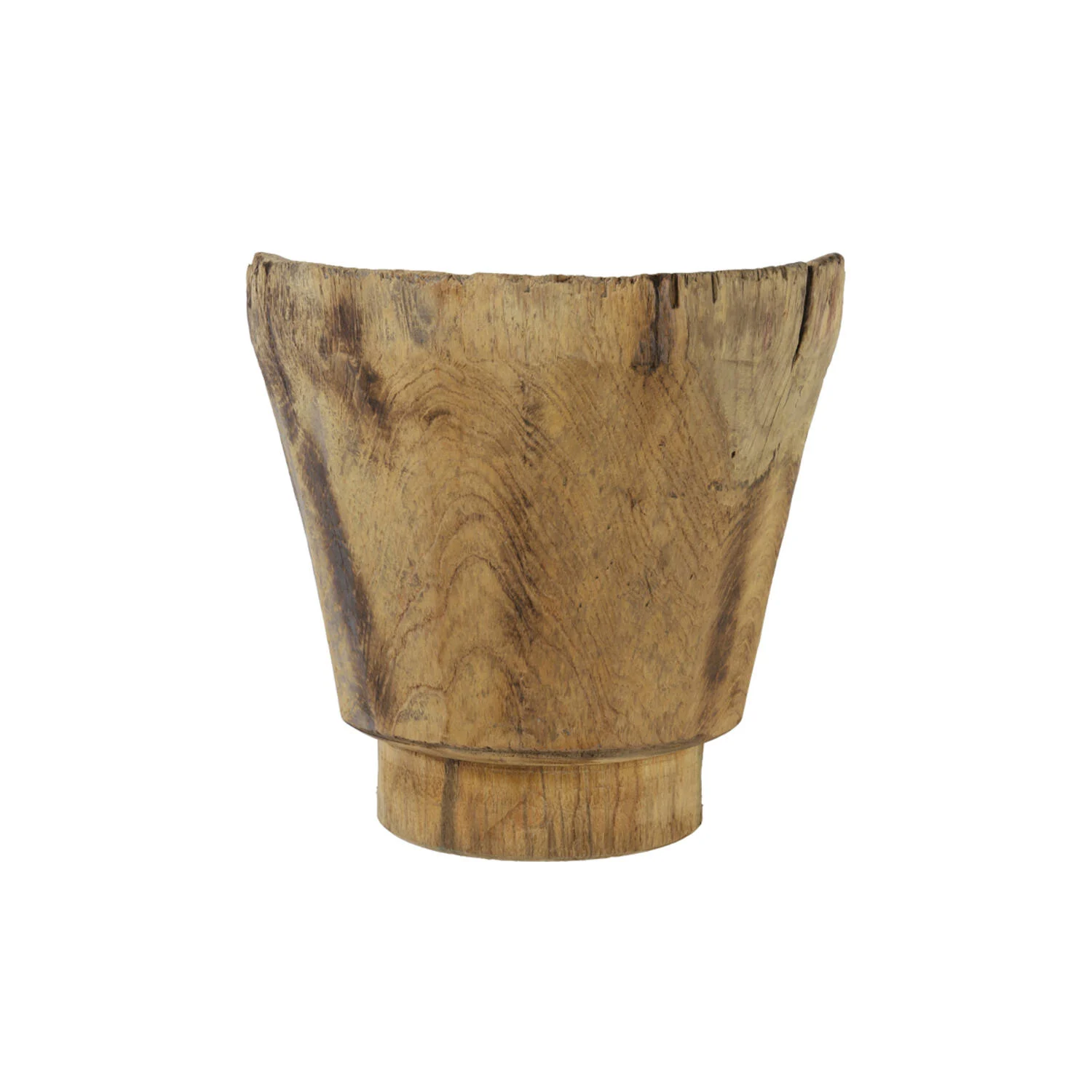 Pantalla de lámpara de madera rústica Light & Living Skala