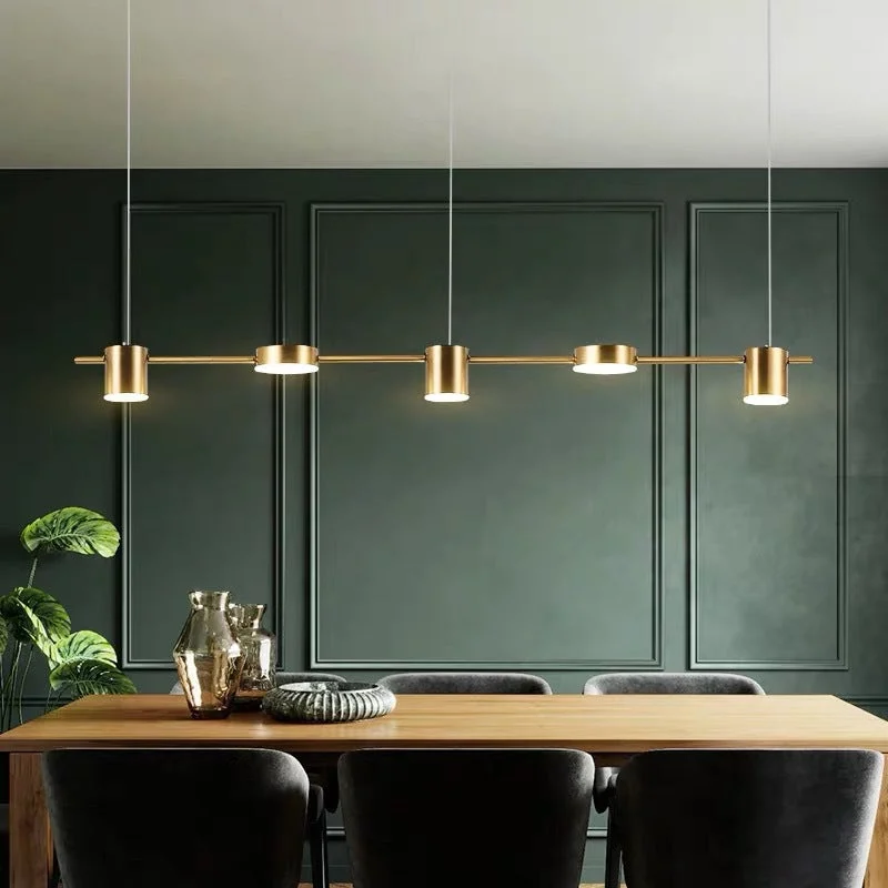 LúminaAlu - Lámpara Colgante de Aluminio Moderna Cocina