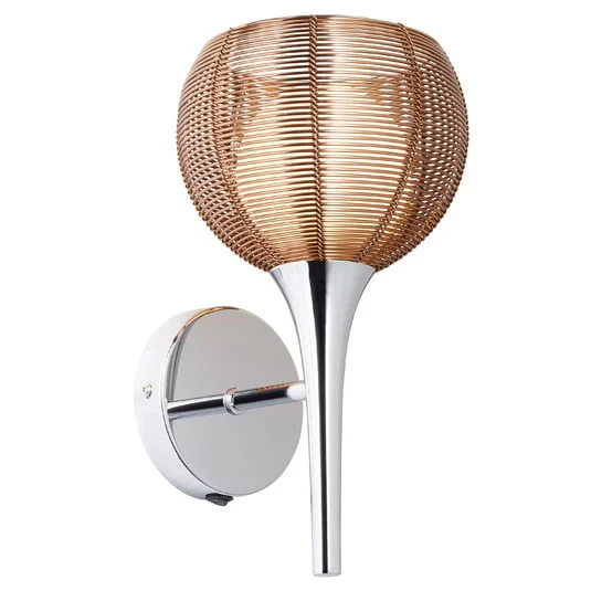 Aplique Relax en bronce y cromo