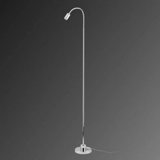 Lámpara de pie LED delgada Karen, 6,5 W en total