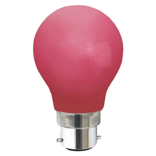 B22 0,9W bombilla LED, rojo
