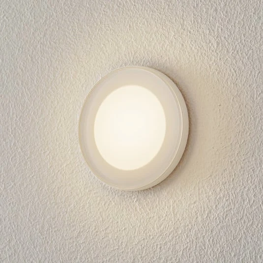 BEGA Accenta pared redondo anillo blanco 315lm