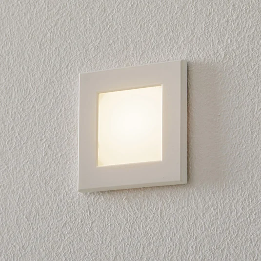 BEGA Accenta pared angular marco blanco 160lm