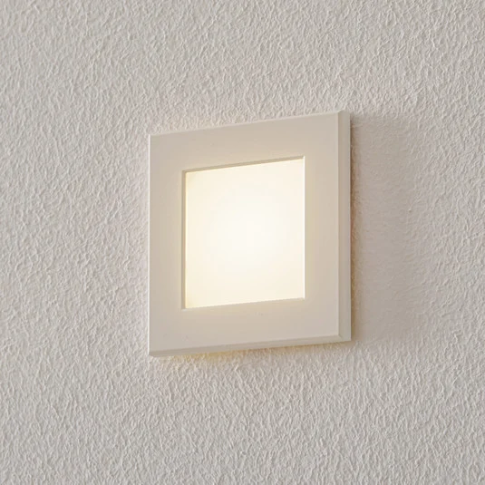 BEGA Accenta pared angular marco blanco 315lm