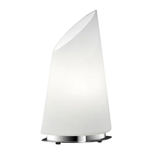 BANKAMP Lámpara de mesa Sail de cristal, altura 42cm, atenuable