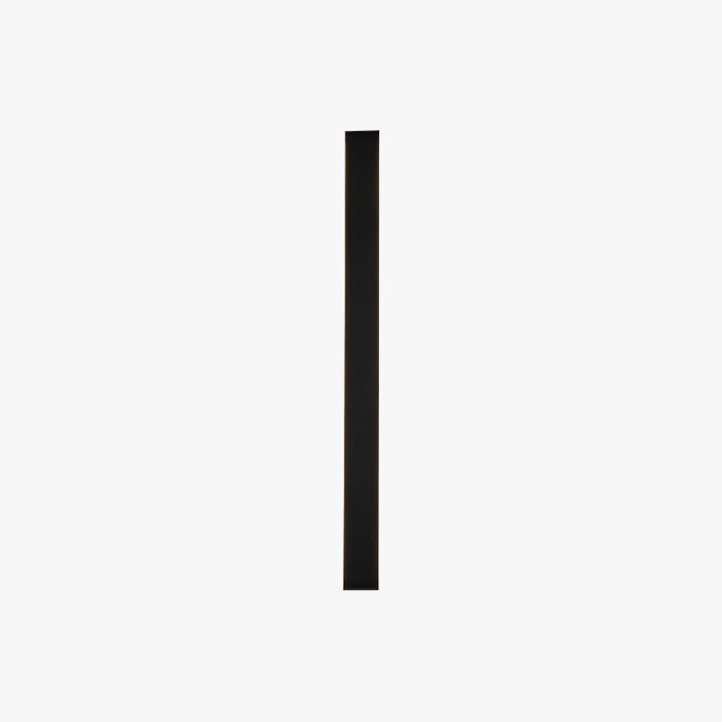 Arisha Moderno Minimalista Lineal Aplique de Pared Negro/Blanco