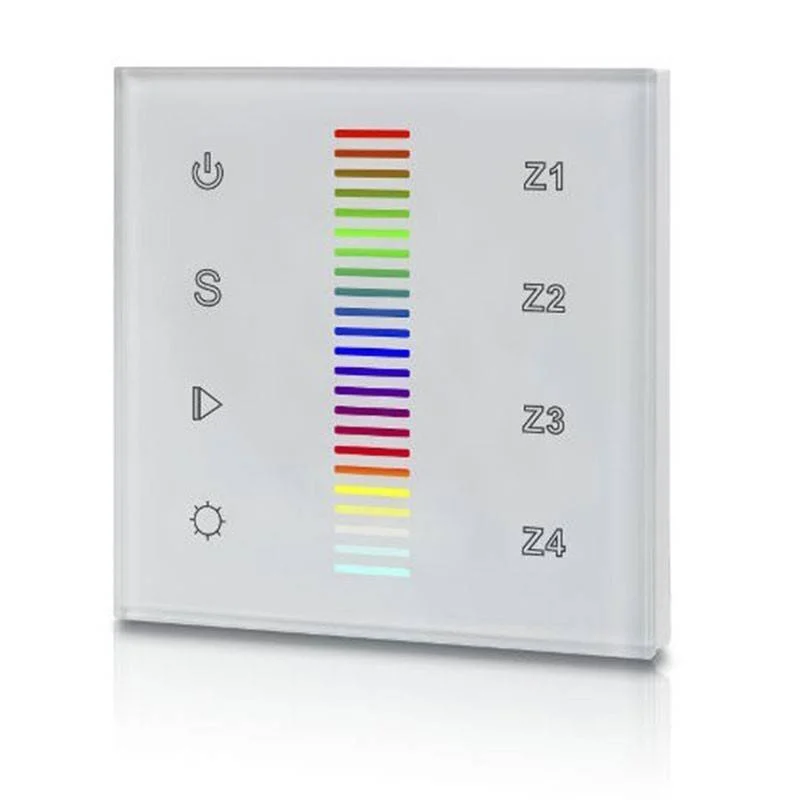 Mecanismo regulador tactil RGB para iluminación LED 4 zonas - SUNRICHER - DALI