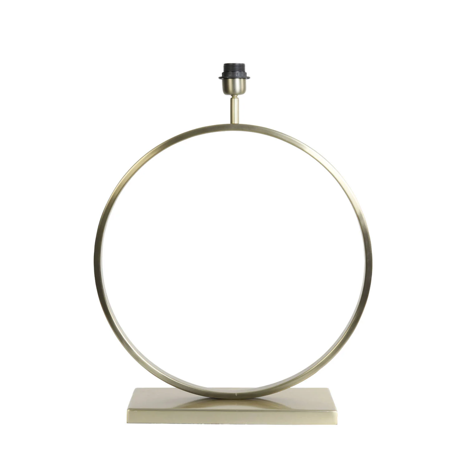 Base de lámpara redonda moderna dorada Light & Living Liva