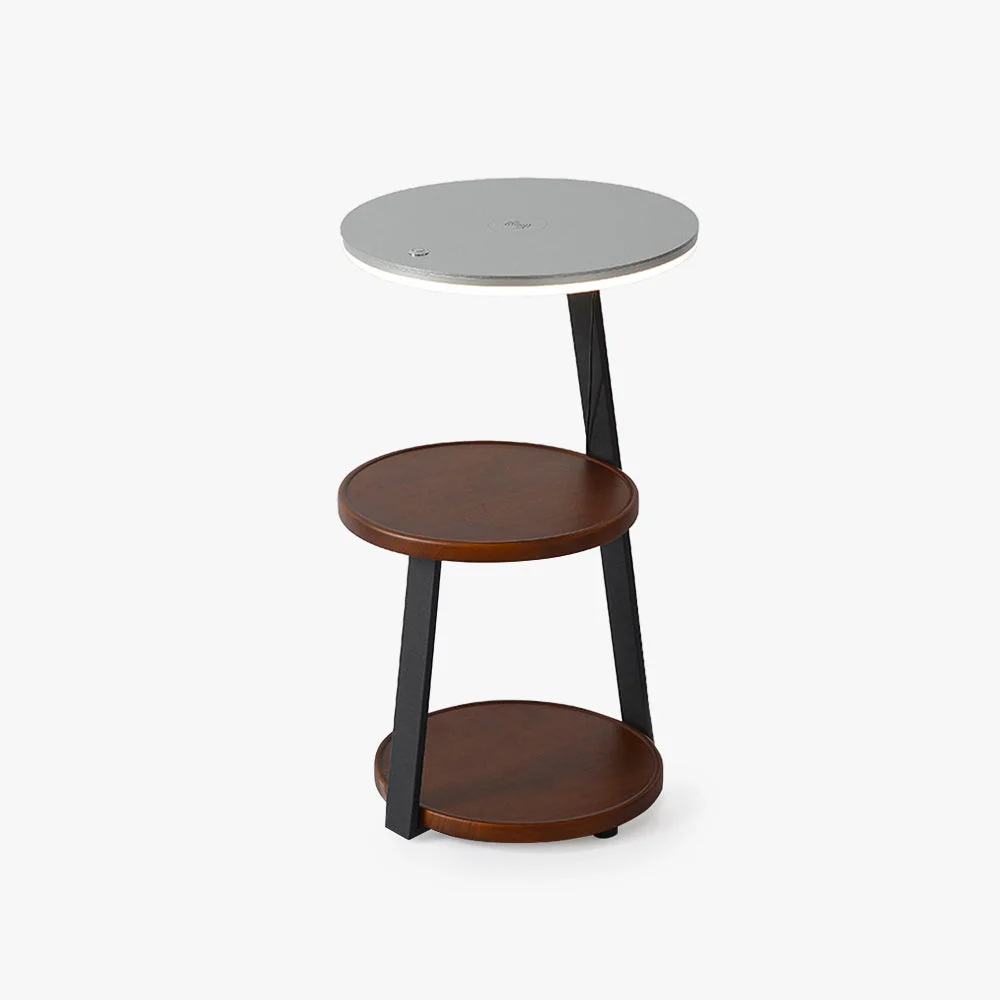Muto Moderna Minimalista  Madera Lámpara de Pie Marrón