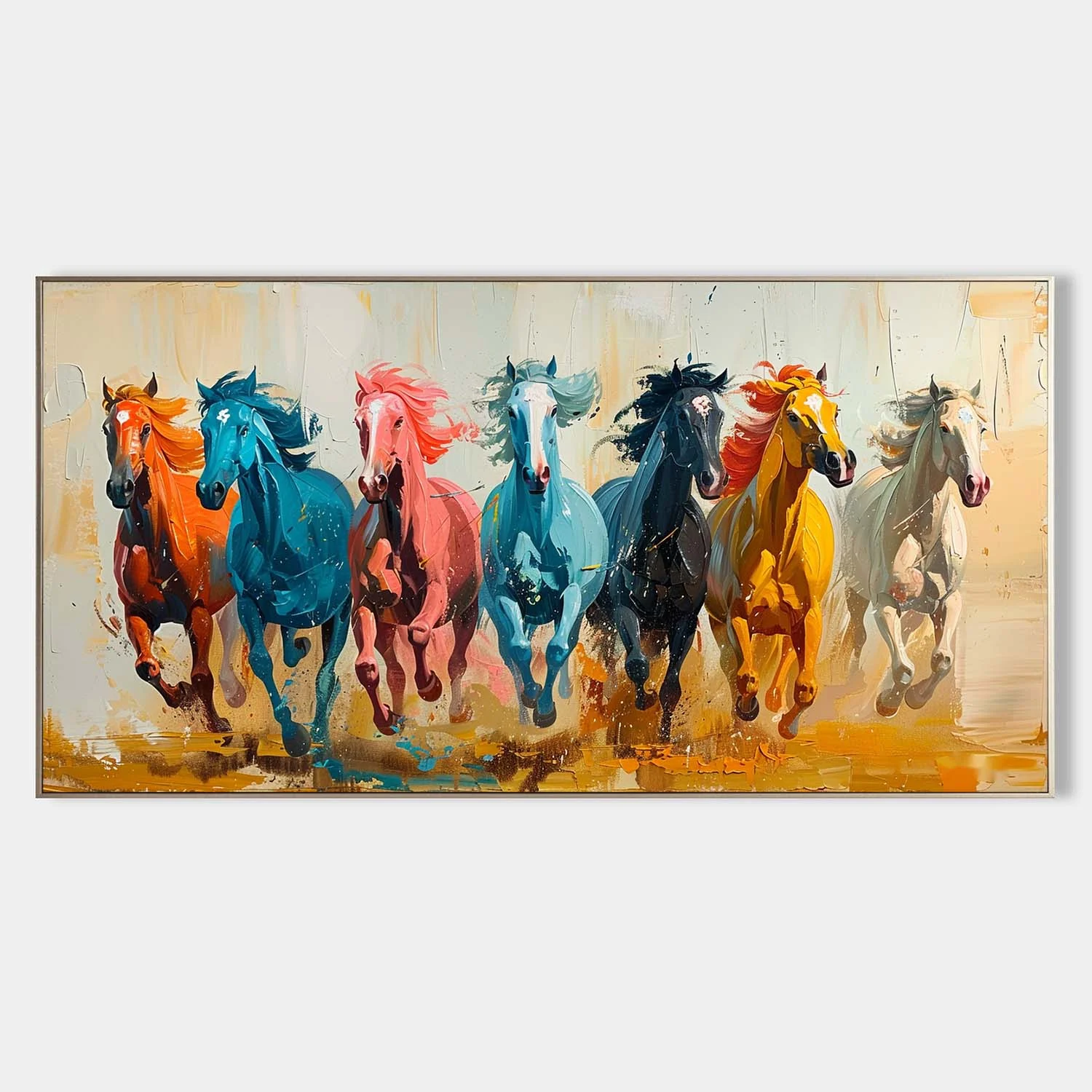 Troy Arte de Caballos Contemporáneo