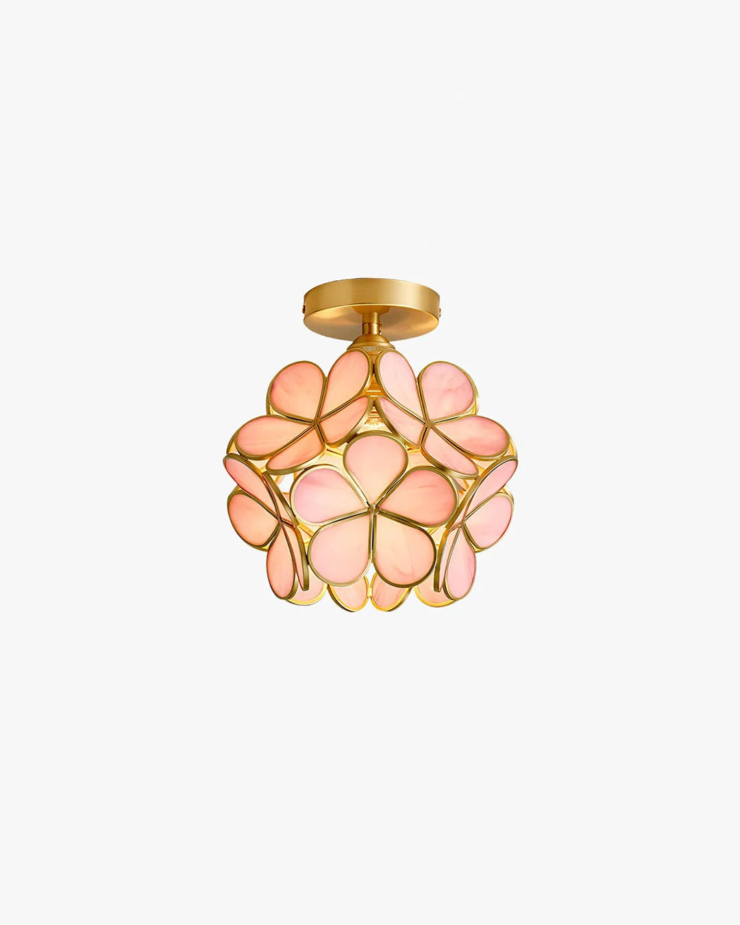 Lámpara de techo WOMO Tiffany Floral-WM1128