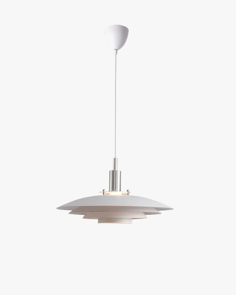 WOMO Lámpara colgante de diseño danés blanca - WM2656