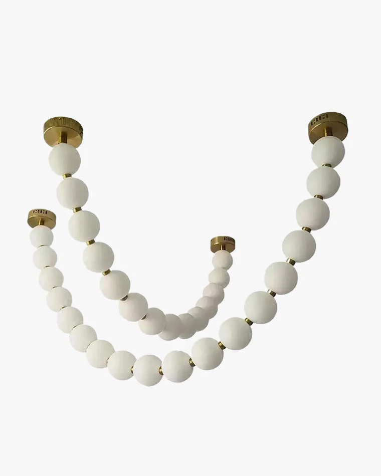 Lámpara de araña con collar WOMO X-Pearl-WM2799