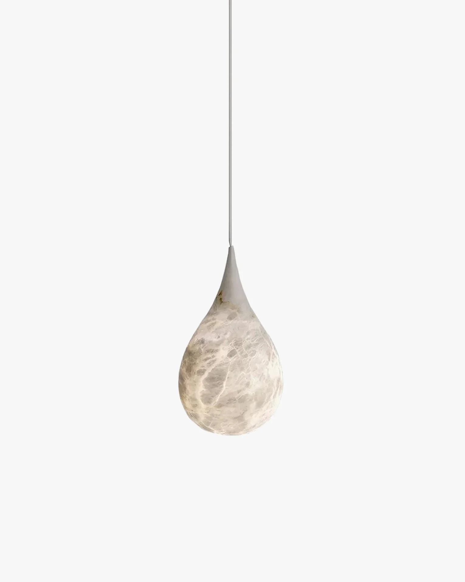 Lámpara colgante WOMO Alabaster Raindrop-WM2901
