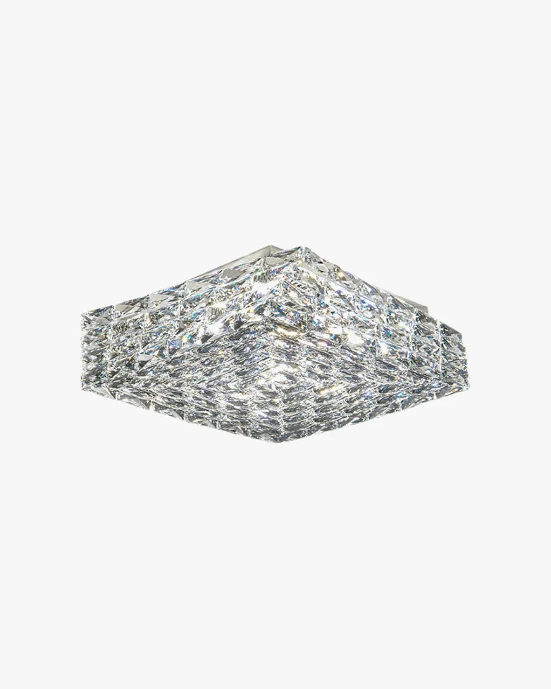 Lámpara de techo empotrable cuadrada de cristal WOMO-WM1130
