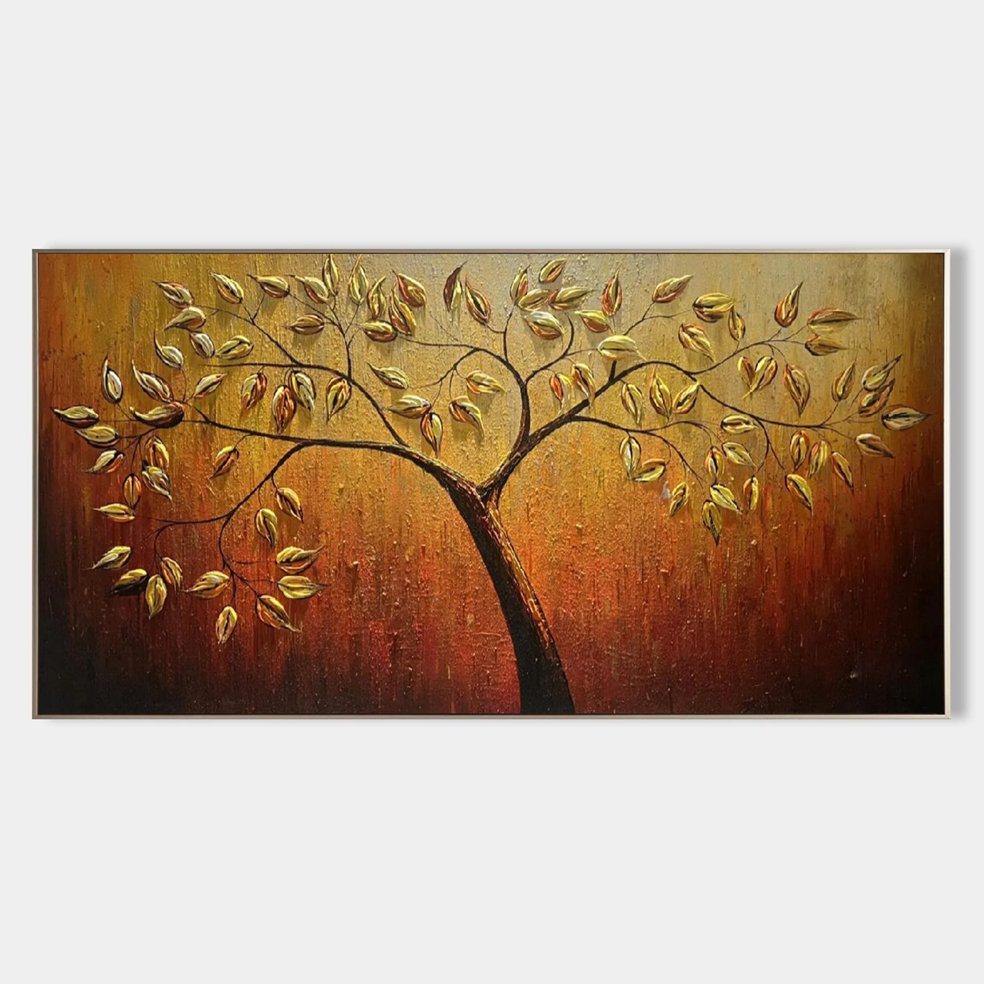 Rowan Arte en Yeso Pintura Arte Mural con Textura