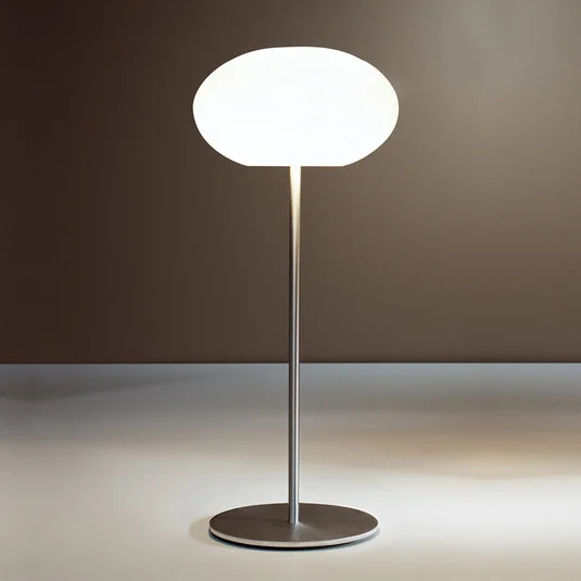 Casablanca Aih lámpara de mesa Ø 19 cm blanca