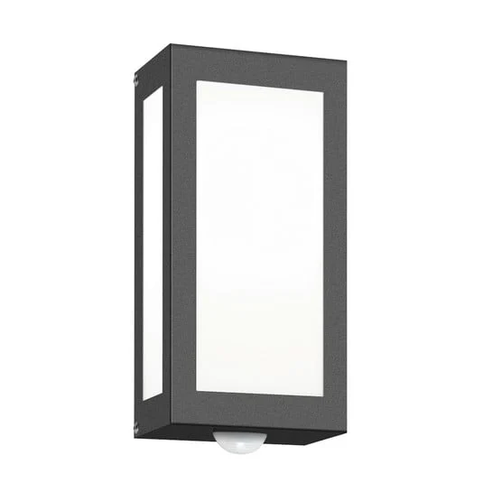 Aplique exterior Aqua Rain, antracita, sensor