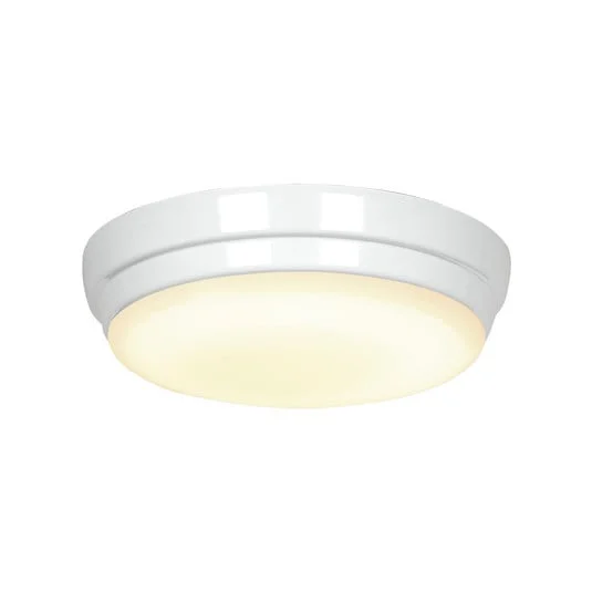 Luminaria LED de montaje en superficie para el ventilador ECO PLANO II, blanca