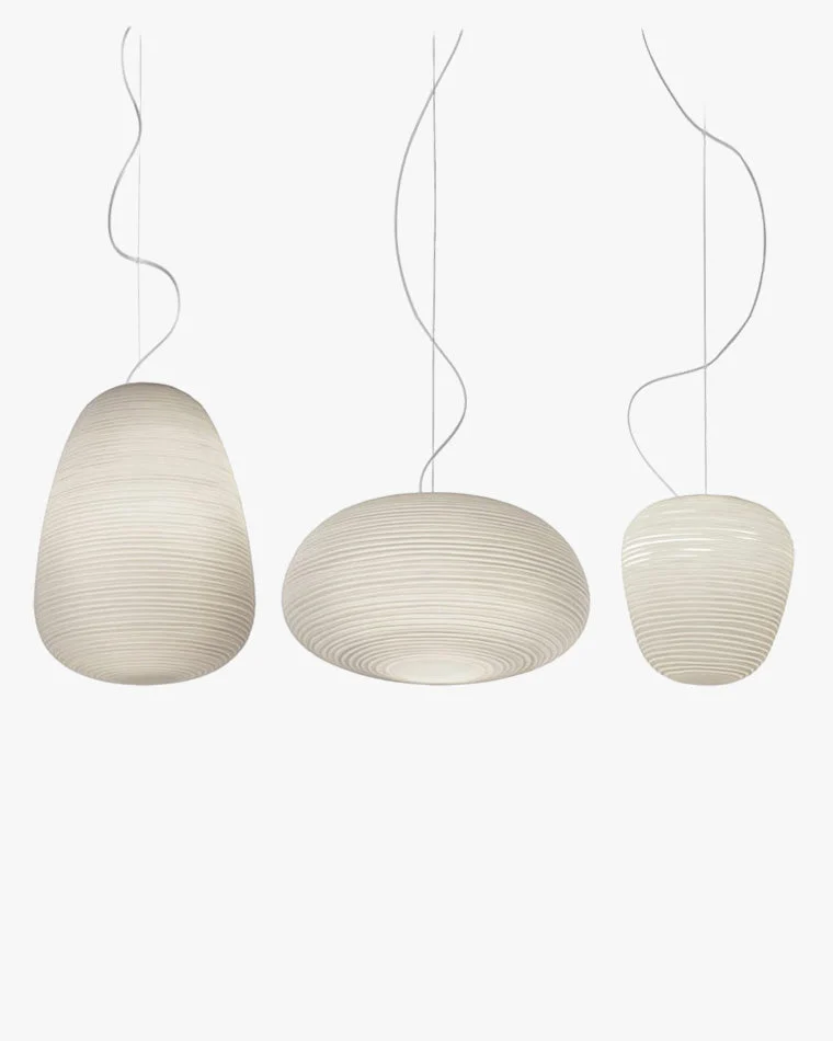 Lámpara colgante WOMO Lantern de vidrio soplado - WM2151