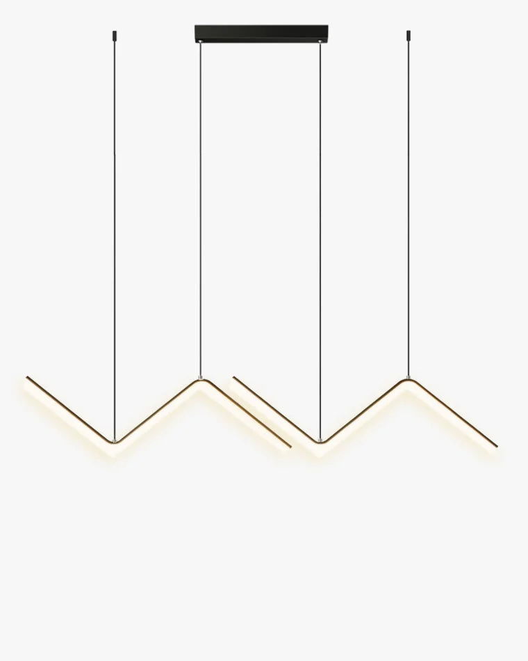 Lámpara colgante de cocina LED WOMO ZigZag-WM2154
