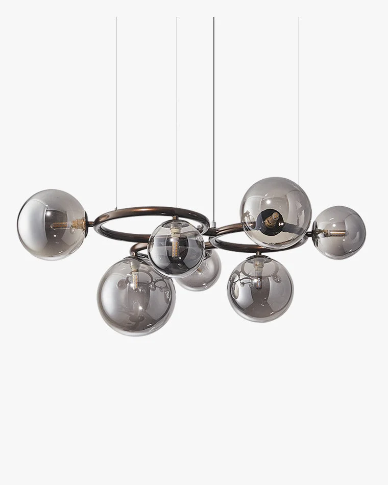 WOMO Lámparas Colgantes Colored Glass Ball Chandelier-WM2253