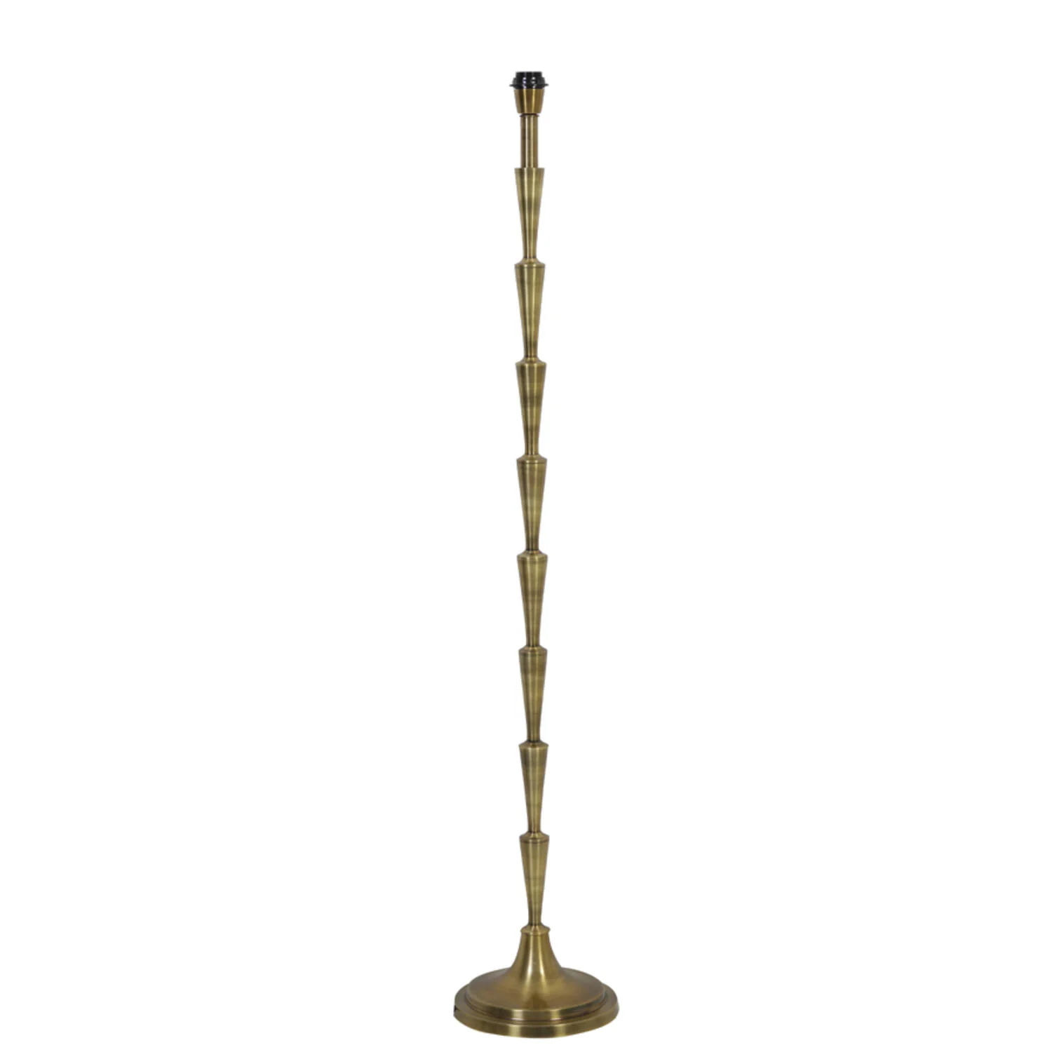 Alto soporte de lámpara de latón Light & Living Butia