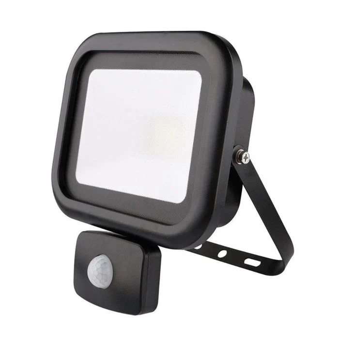 Noxion Proyector LED Beamy G2 Negro 50W 4500lm 120D - 840 Blanco Frio | IP65 - Sensor de movimiento - Simétrico