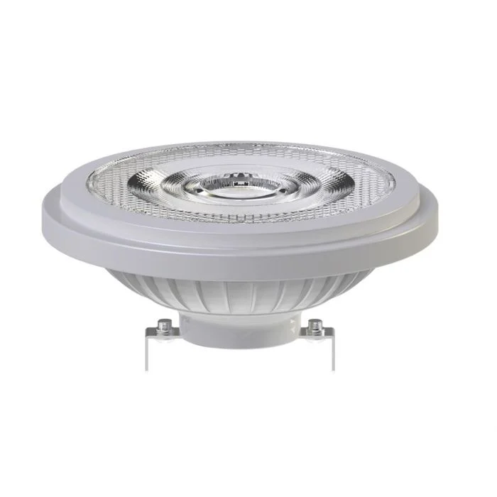 Noxion Foco LED G53 AR111 7.4W 450lm 24D - 927 Luz muy Cálida | Mejor reproducción de color - Regulable - Reemplazo 50W